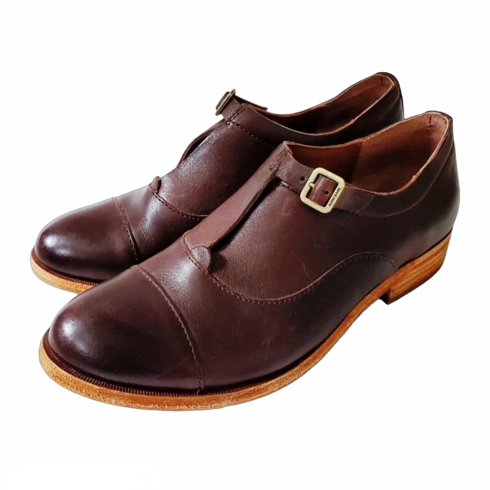 Kork-ease Sz 7 Niseda Rum/rust Brown Loafers